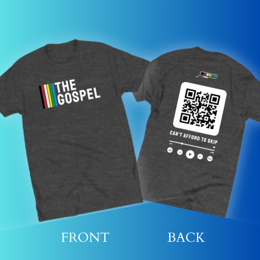 The Gospel Tee - Super Soft Tee by Sunday Cool - Heather Charcoal
