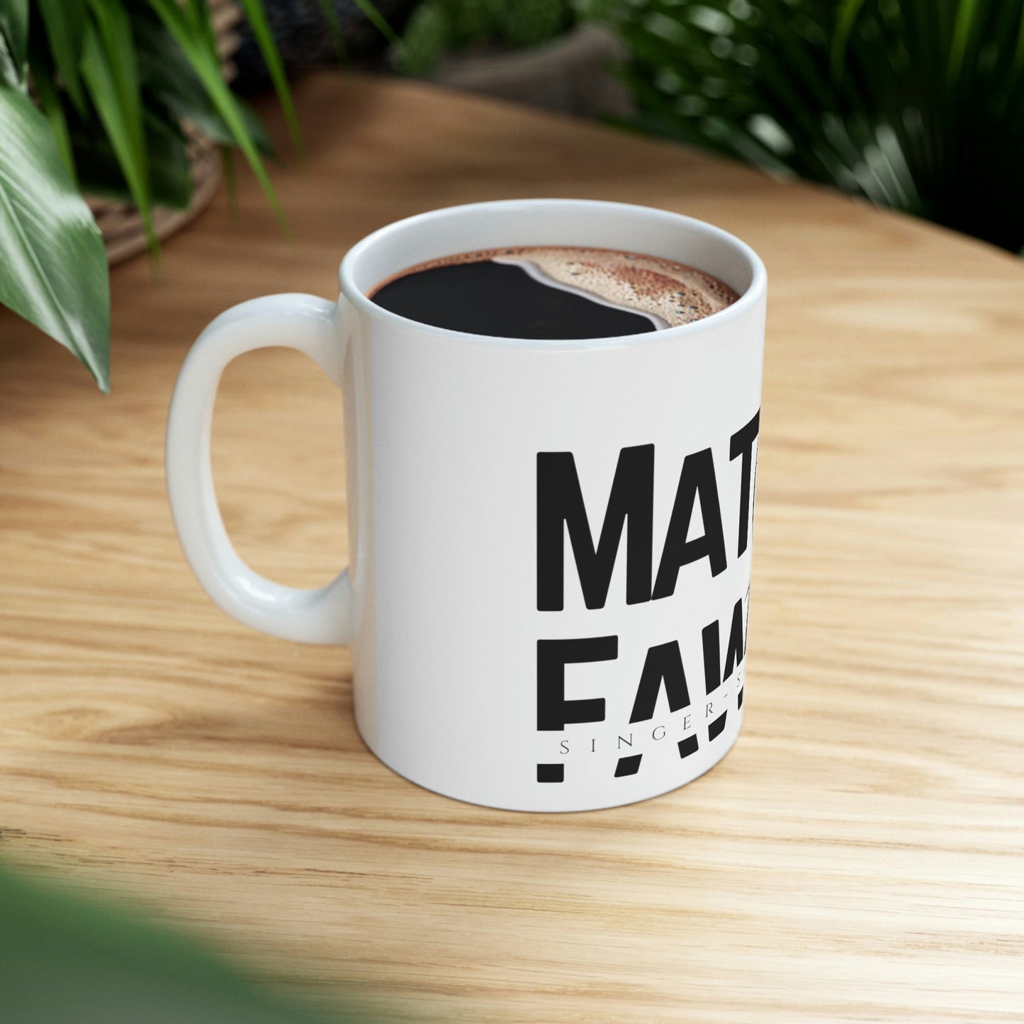Singer - Songwriter Mug Ceramic Mug 11oz - FawcettMusic
