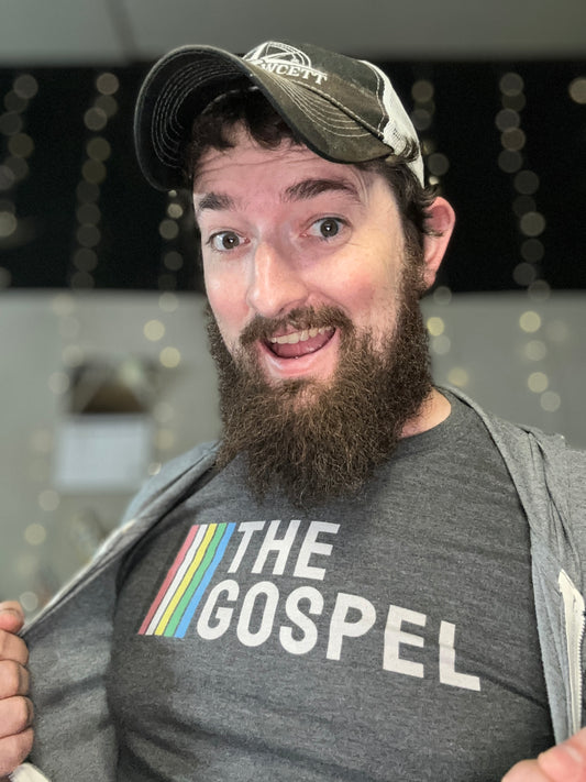 The Gospel Tee - Super Soft Tee by Sunday Cool - Heather Charcoal