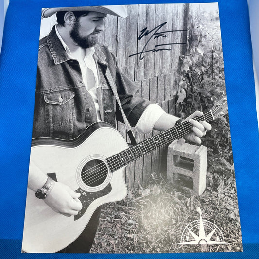 Black and White Signed 8.5"x11" Poster - FawcettMusic