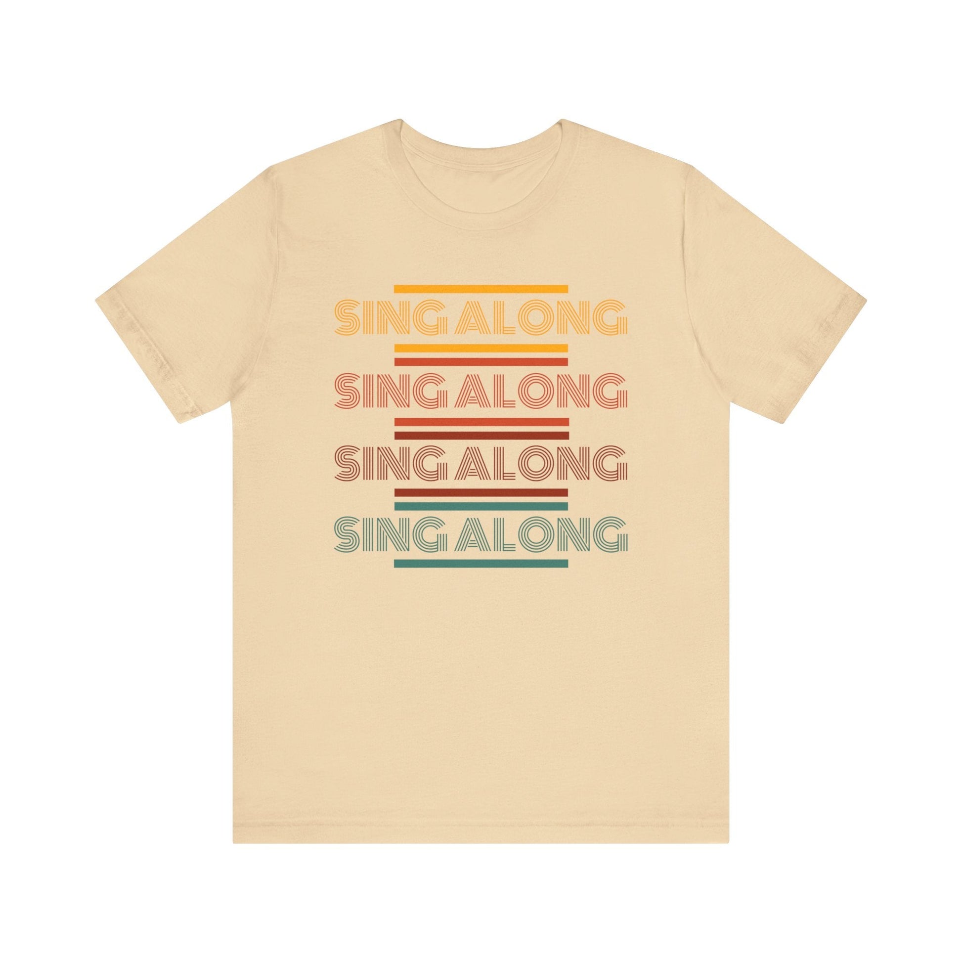 Sing Along Retro - Unisex Jersey Short Sleeve Tee - FawcettMusic