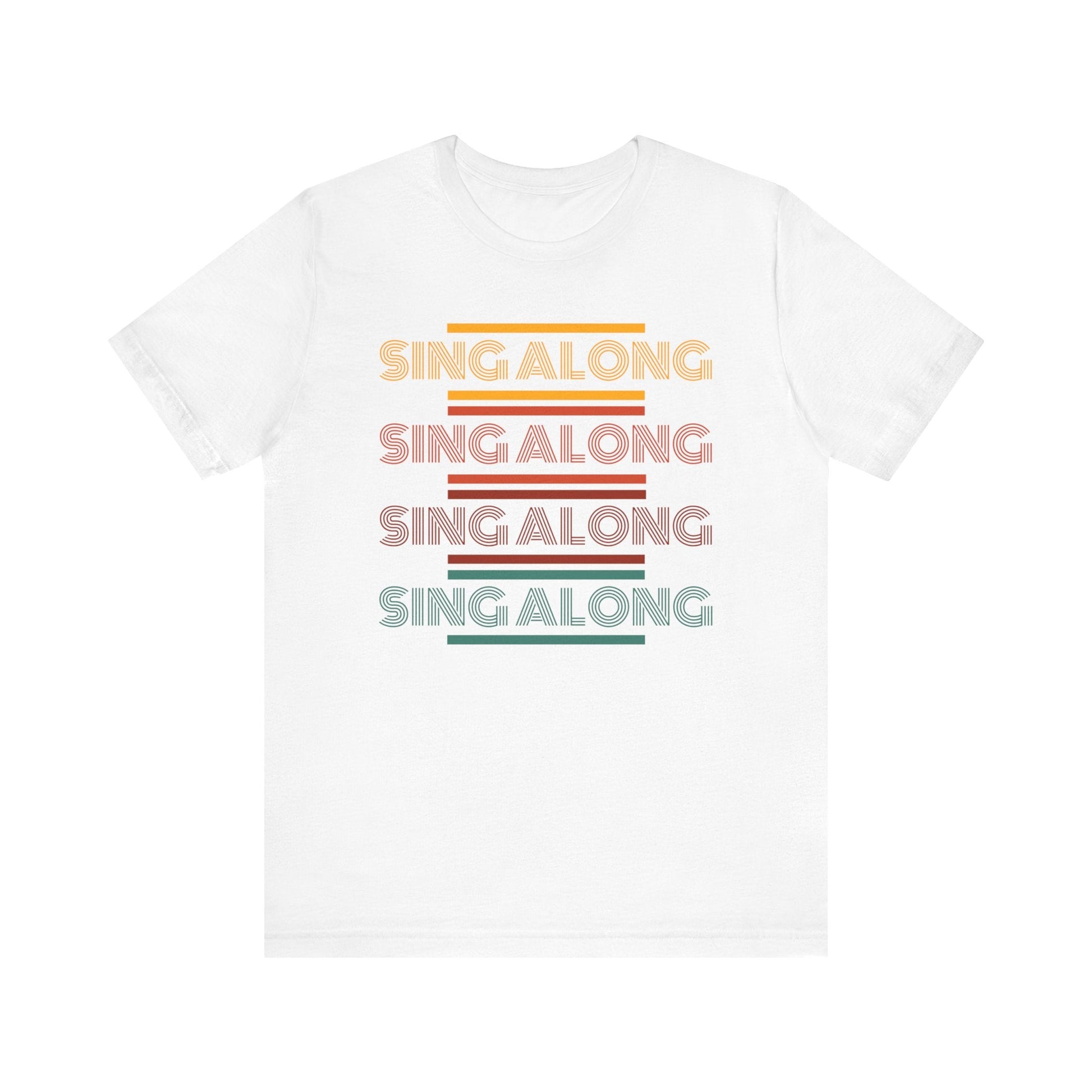 Sing Along Retro - Unisex Jersey Short Sleeve Tee - FawcettMusic