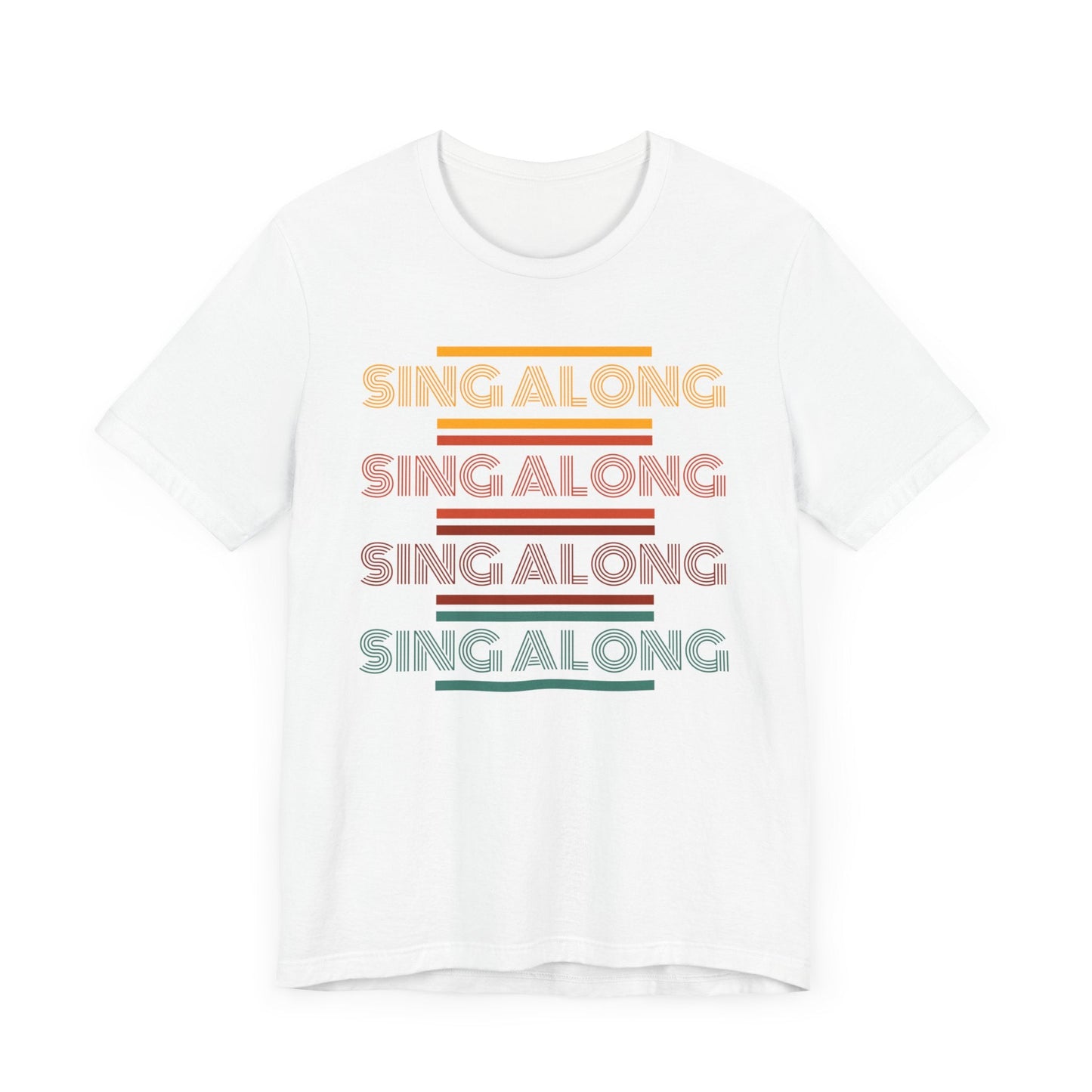 Sing Along Retro - Unisex Jersey Short Sleeve Tee - FawcettMusic