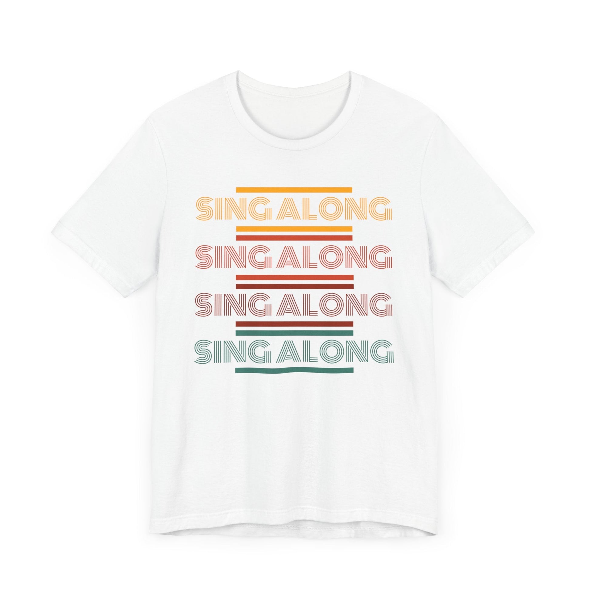 Sing Along Retro - Unisex Jersey Short Sleeve Tee - FawcettMusic