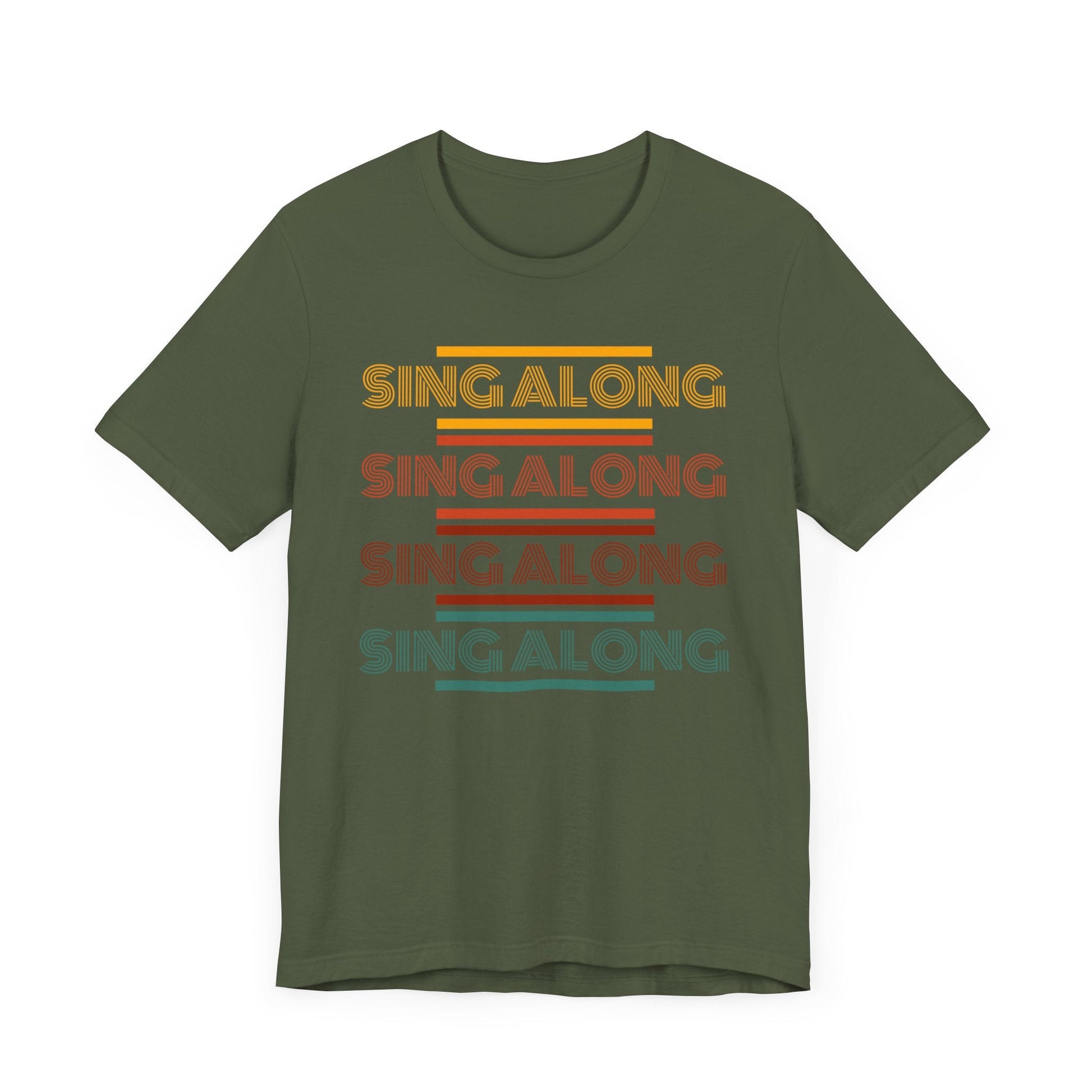 Sing Along Retro - Unisex Jersey Short Sleeve Tee - FawcettMusic