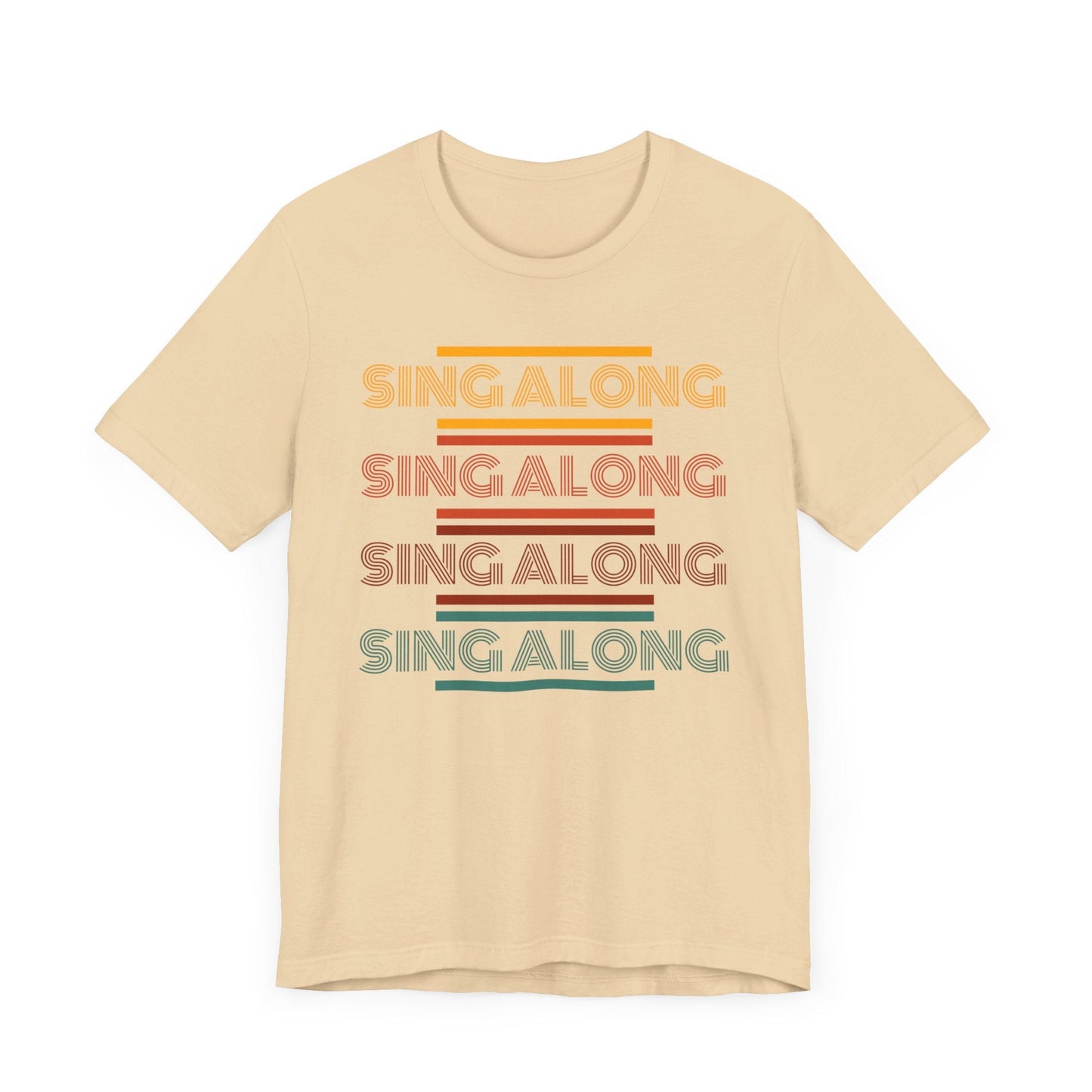 Sing Along Retro - Unisex Jersey Short Sleeve Tee - FawcettMusic