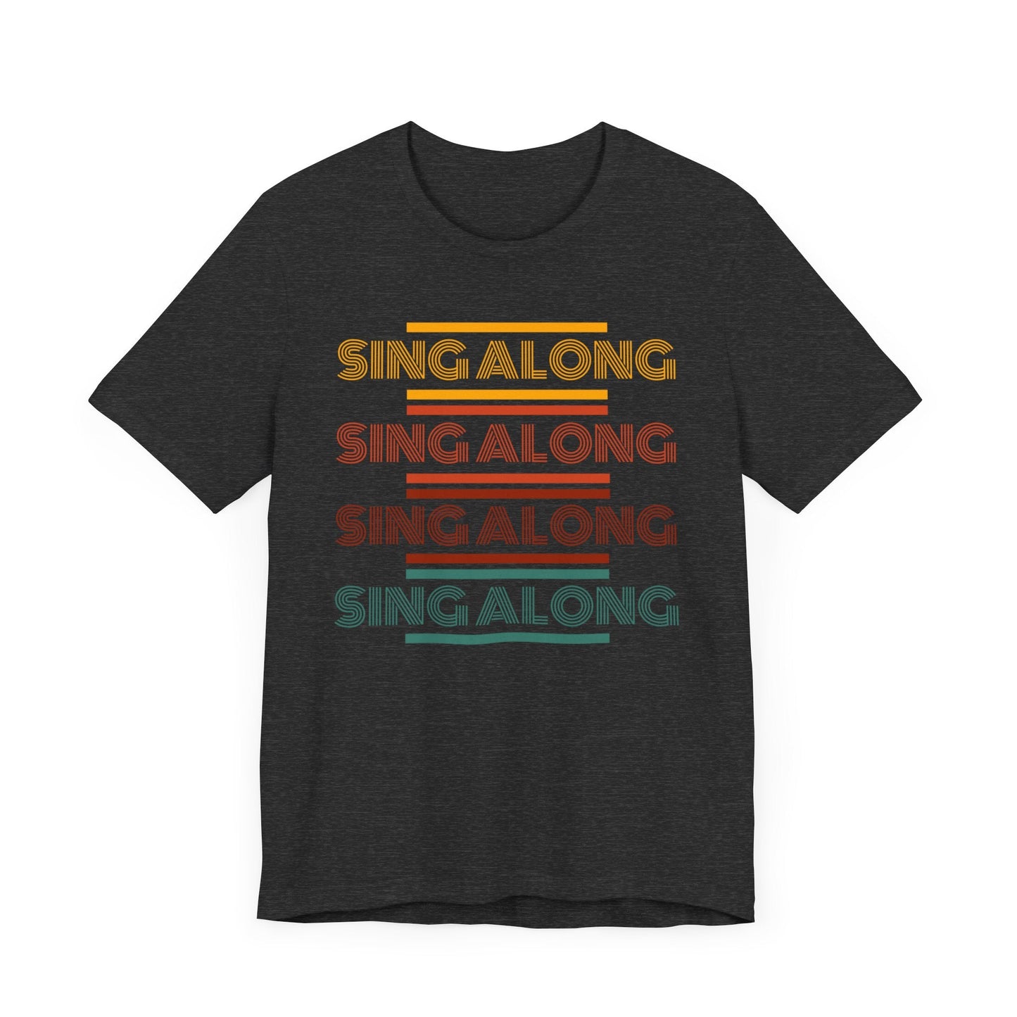 Sing Along Retro - Unisex Jersey Short Sleeve Tee - FawcettMusic