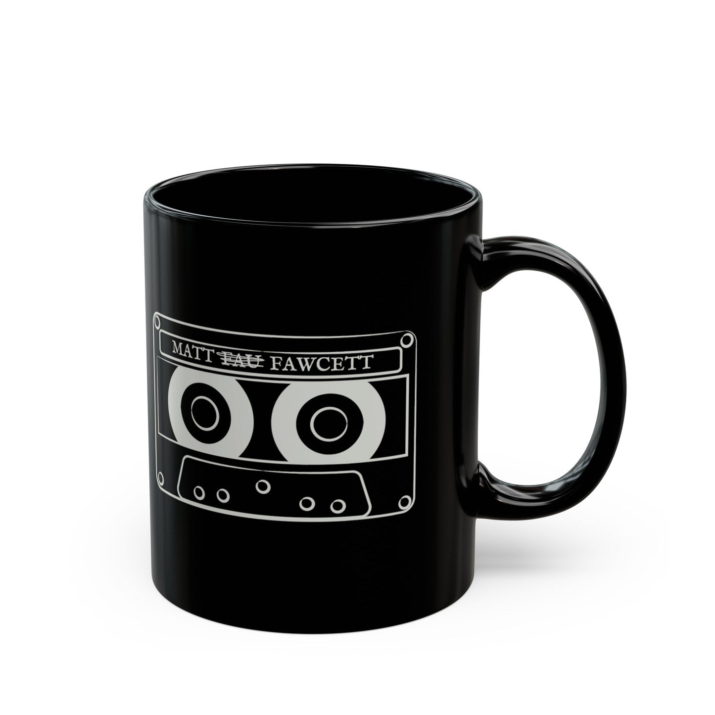 Tape Deck - Black Mug (11oz) - FawcettMusic