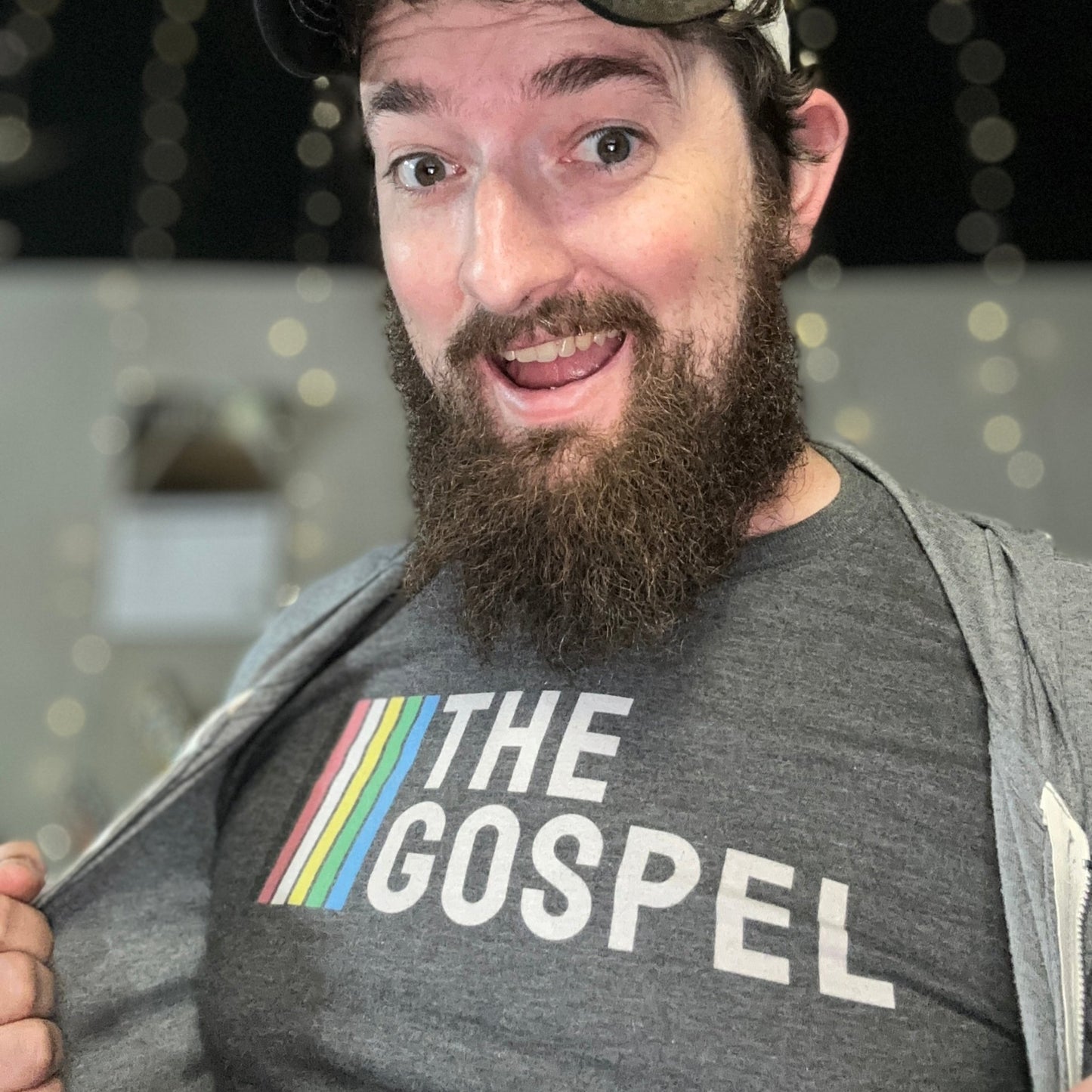 The Gospel Tee - Dark Heather Gray - FawcettMusic